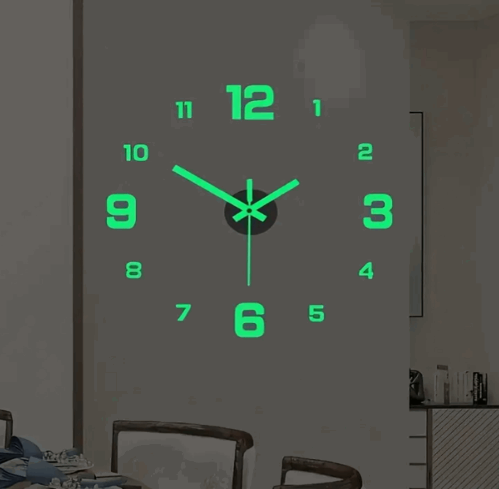 LED Wall Clock |  MumNest |  Home & Decor.