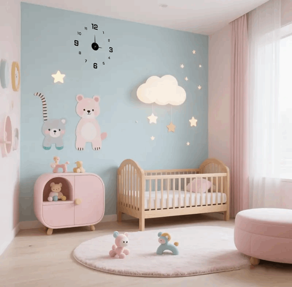 LED Wall Clock |  MumNest |  Home & Decor.