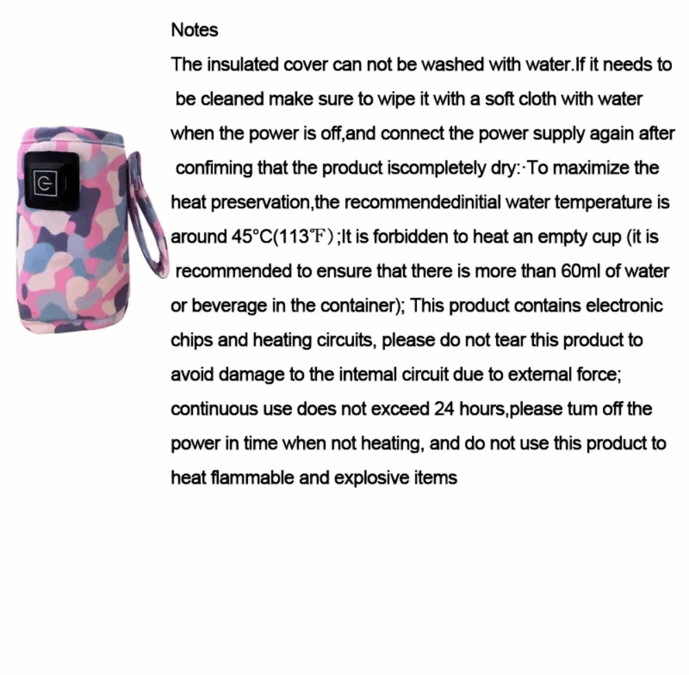 USB Bottle Warmer |  MumNest |  Baby Essentials.